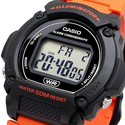 Casio Youth Digital Alarm Quartz W-219H-4AV W219H-4 herreur