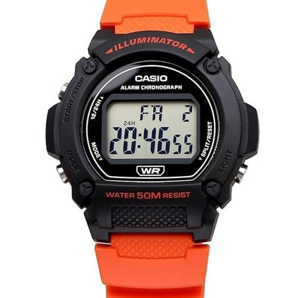 Casio Youth Digital Alarm Quartz W-219H-4AV W219H-4 herreur