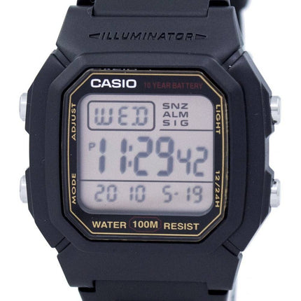 Casio Digital Alarm Illuminator W-800HG-9AVDF W-800HG-9AV Herreur