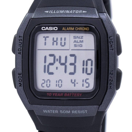 Casio ungdom Digital Illuminator W-96H-1BVDF W-96H-1BV Herreur