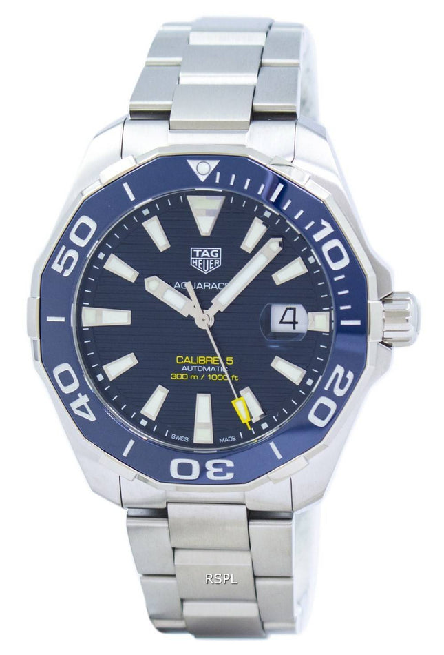 Tag Heuer Aquaracer automatisk WAY201B. BA0927 Herreur