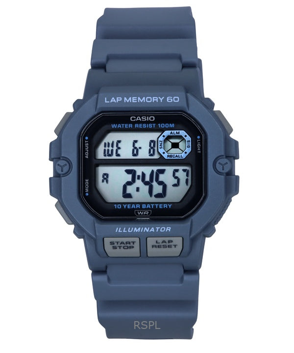 Casio Standard Digital Resin Rem Quartz WS-1400H-2AV 100M herreur