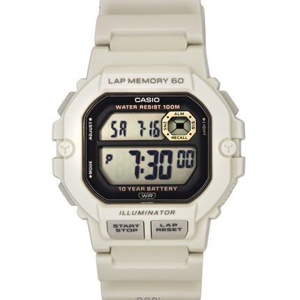 Casio Standard Digital Resin Rem Quartz WS-1400H-8AV 100M herreur