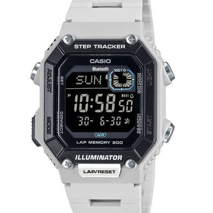 Casio Standard Digital Smartphone Link Step Tracker Resin Rem Quartz WS-B1000-8BV 100M herreur