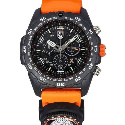 Luminox Bear Grylls Survival Master Series Chronograph Swiss Quartz Diver&#39,s XB.3749 300M herreur med kompas