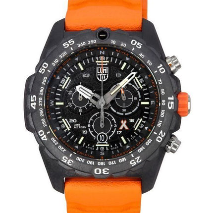 Luminox Bear Grylls Survival Master Series Chronograph Swiss Quartz Diver&#39,s XB.3749 300M herreur med kompas