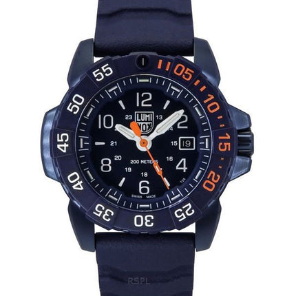 Luminox Navy SEAL Foundation Back To The Blue Set Quartz Diver&#39,s XS.3253.CBNSF.SET 200M herreur med ekstra rem