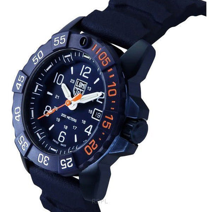 Luminox Navy SEAL Foundation Back To The Blue Set Quartz Diver&#39,s XS.3253.CBNSF.SET 200M herreur med ekstra rem