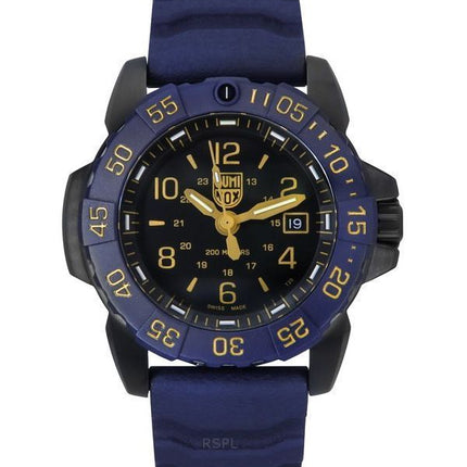 Luminox Navy SEAL Foundation Back To The Blue Black Dial Quartz Diver&#39,s XS.3255.CB.NSF 200M herreur