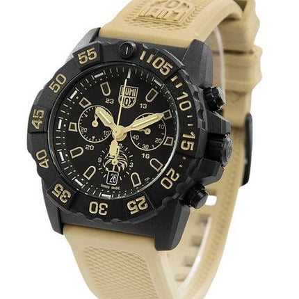 Luminox Navy Seal Foundation Chronograph Black Dial Quartz Diver's XS.3590.NSF.SET 200M herreur med ekstra rem