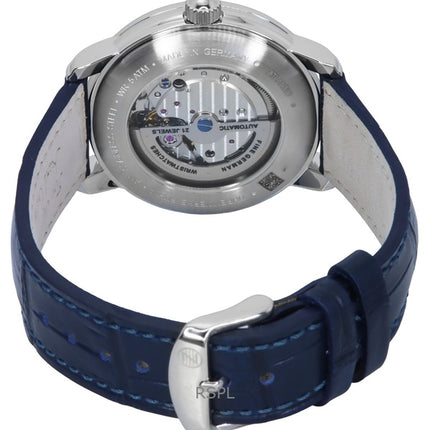 Zeppelin Atlantic læderrem Blue Dial Automatisk 84603 herreur