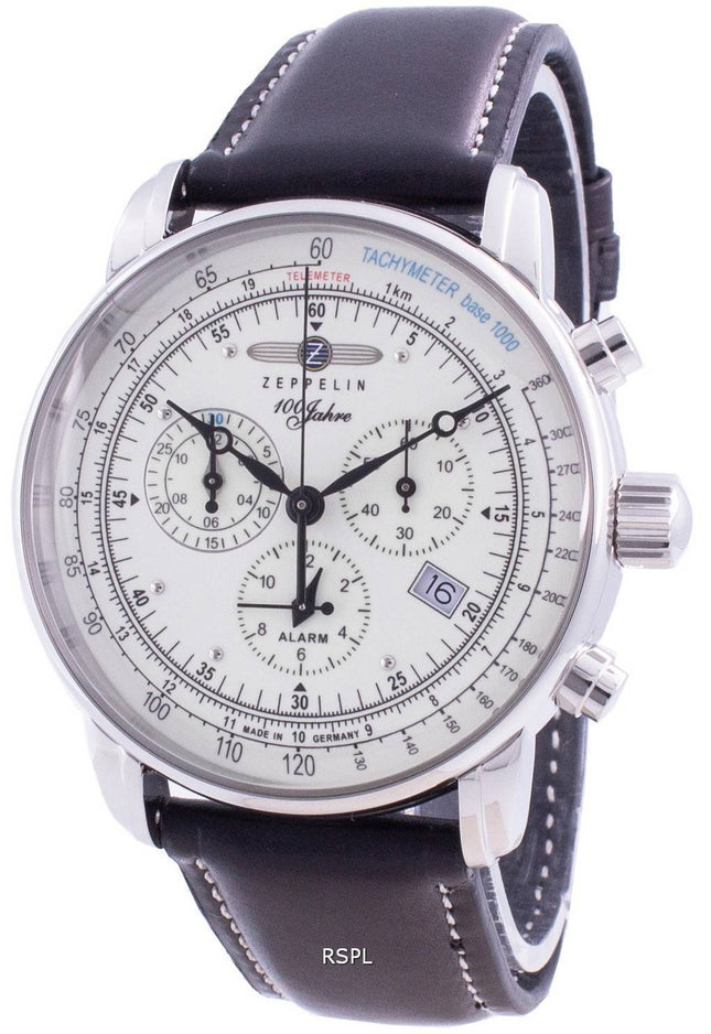 Zeppelin 100 Jahre 8680-3 86803 Quartz Herreur