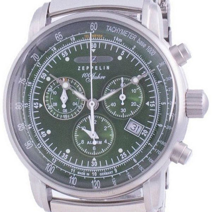 Zeppelin Jahre 100 Years Edition Chronograph Quartz 8680M-4 8680M4 Herreur