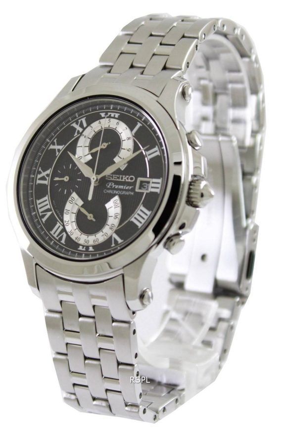 Seiko Premier Chronograph SPC067P1 SPC067P SPC067 Mens Watch