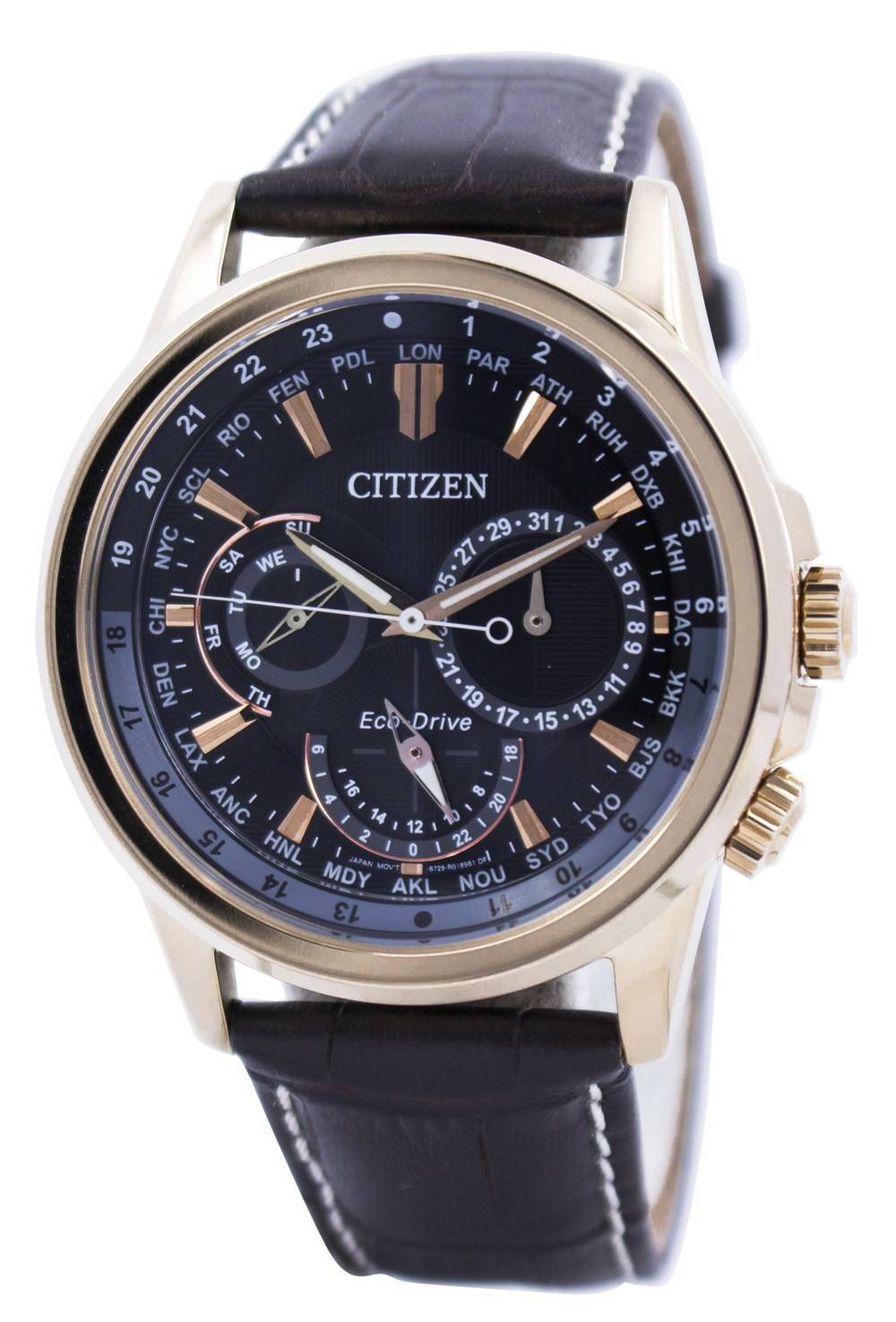 Citizen Eco-Drive Calendrier verden tid BU2023-12E Herreur - CityWatches.dk