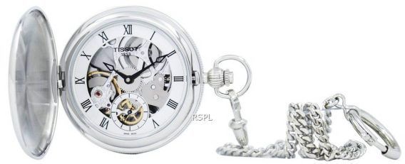 Tissot Bridgeport mekaniske skelet T859.405.19.273.00 T8594051927300 lommeur