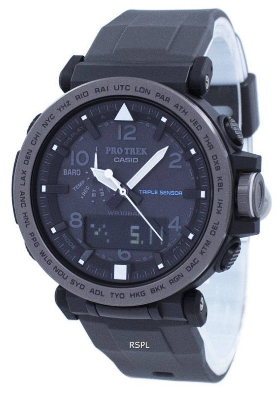 Casio ProTrek Triple Sensor hård Solar PRG-650Y-1 PRG650Y-1 Herreur