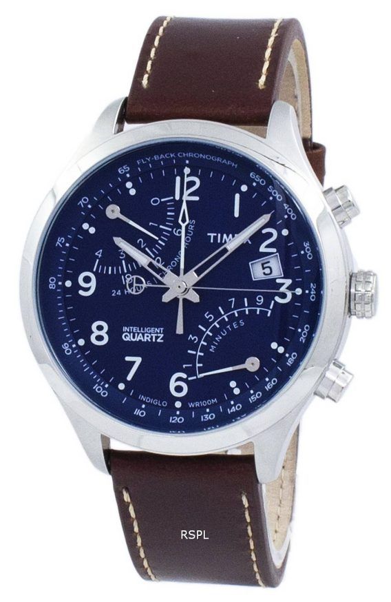 Timex Intelligent Fly-Back Chronograph Quartz Indiglo TW2P78800 Herreur