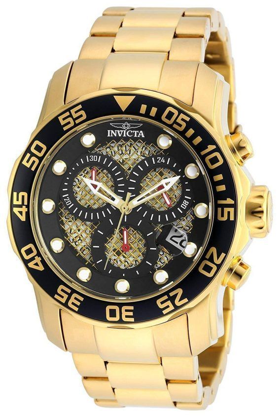 Invicta Pro Diver Chronograph Quartz 300M 19837SYB Herreur