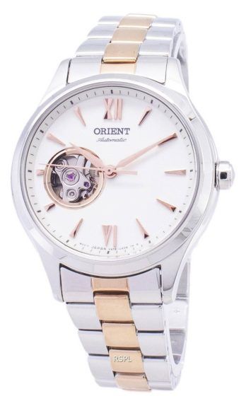 Orient automatisk RA-AG0020S10B åbent hjerte Analog kvinders ur