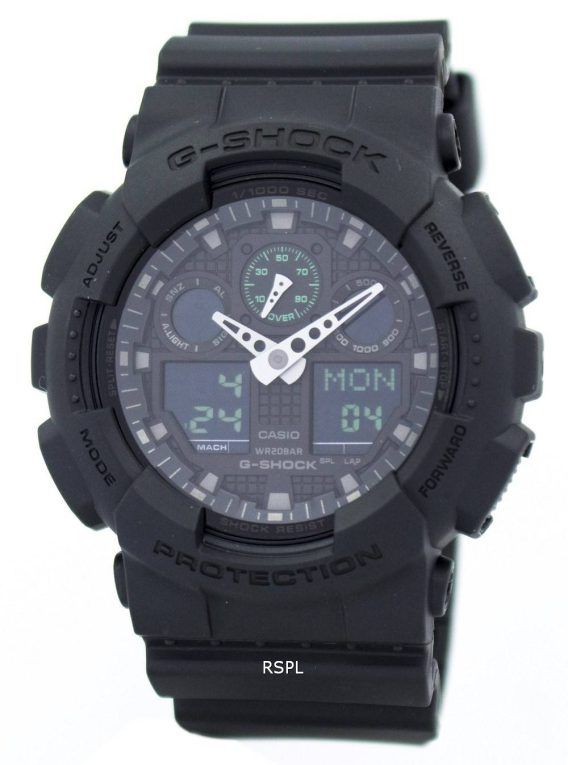 Casio G-Shock Analog Digital GA-100MB-1A Herreur