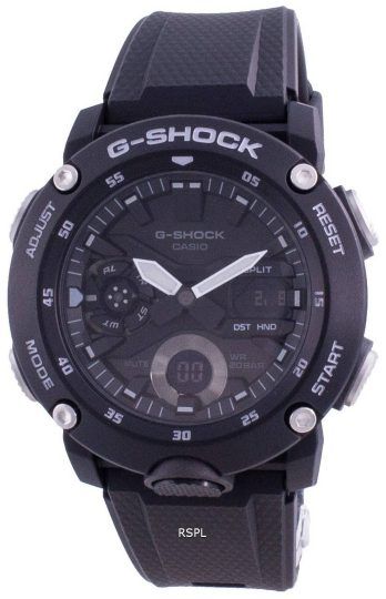 Casio G-Shock Standard Analog Digital Quartz GA-2000S-1 GA2000S-1 200M Herreur