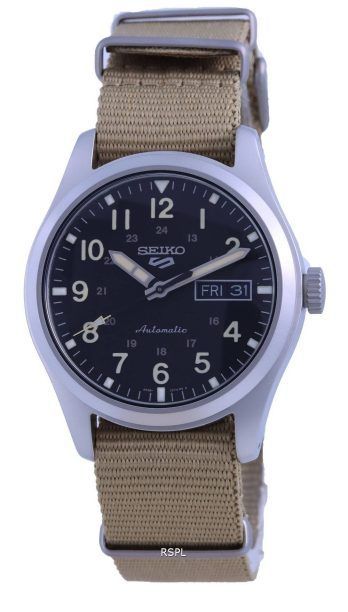 Seiko 5 Sports Field Black Dial Automatic SRPG35 SRPG35K1 SRPG35K 100M Herreur