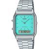 Casio Vintage Analog Digital Blue Dial Quartz AQ-230A-2A2 Dameur