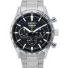 Seiko Urban Sports Chronograph Black Dial Quartz SSB413 SSB413P1 SSB413P 100M herreur