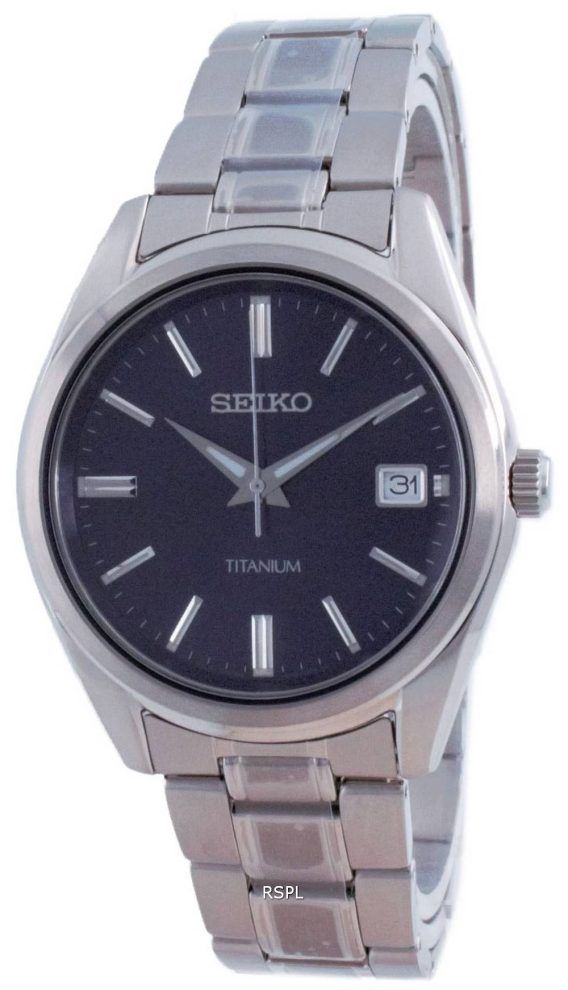 Seiko Discover More Titanium Quartz SUR373 SUR373P1 SUR373P 100M Herreur