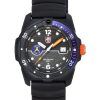 Luminox Bear Grylls Survival SEA gummirem Black Dial Swiss Quartz Diver's XB.3723 200M herreur