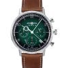 Zeppelin LZ129 Hindenburg Chronograph Dark Green Biogranulate Dial Solar 80864N herreur