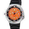 Ratio FreeDiver Helium Safe Sapphire Quartz Orange Dial 1038EF102V-ORG Herre 1000M ur