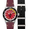 AVI-8 Flyboy Tuskegee Airmen Limited Edition Ramitelli Red Dial Quartz AV-4103-04 herreur med ekstra rem