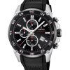 Festina The Originals Chronograph Rubber Rem Black Dial Quartz F20330-5 100M herreur