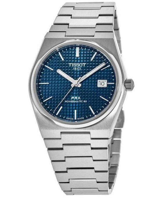 Tissot PRX T-Classic Powermatic 80 Blue Dial Automatisk T137.207.11.041.00 100M unisex ur