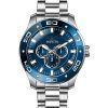 Invicta Pro Diver Scuba GMT rustfrit stål Blue Dial Quartz 45757 100M herreur