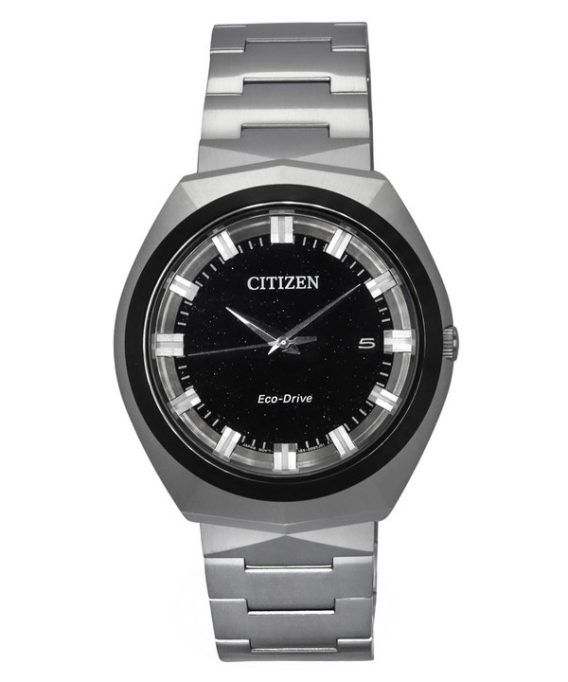 Citizen Eco-Drive 365 rustfrit stål sort skive BN1014-55E 100M herreur