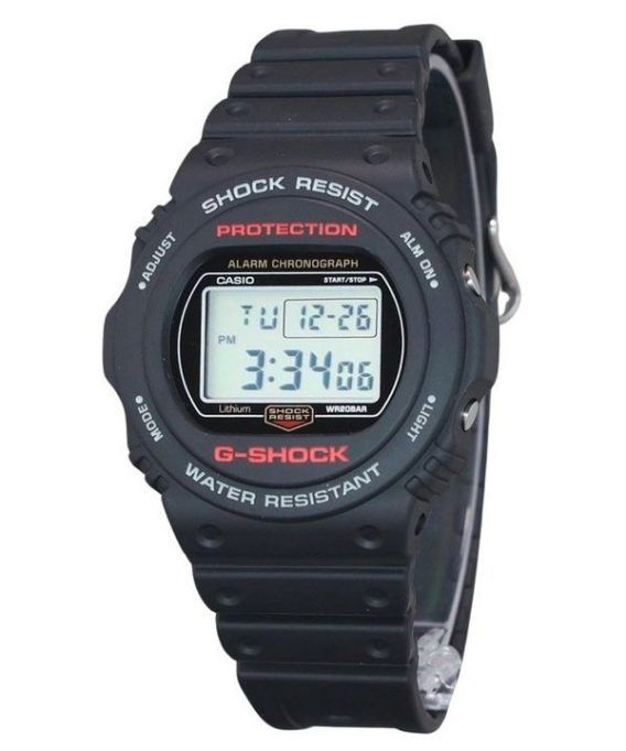 Casio G-Shock Digital Resin Rem Quartz DW-5750UE-1 200M herreur