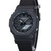 Casio G-Shock Analog Digital Eco Cloth Rem Black Dial Quartz GA-2100BCE-1A 200M herreur