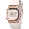 Casio G-Shock Digital Pink Guld Ionbelagt Bezel Resin Rem Quartz GM-S5600UPG-4 200M dameur