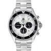 Orient Sports Panda Chronograph Rustfrit stål White Dial Solar Diver',s RA-TX0203S10B 200M herreur