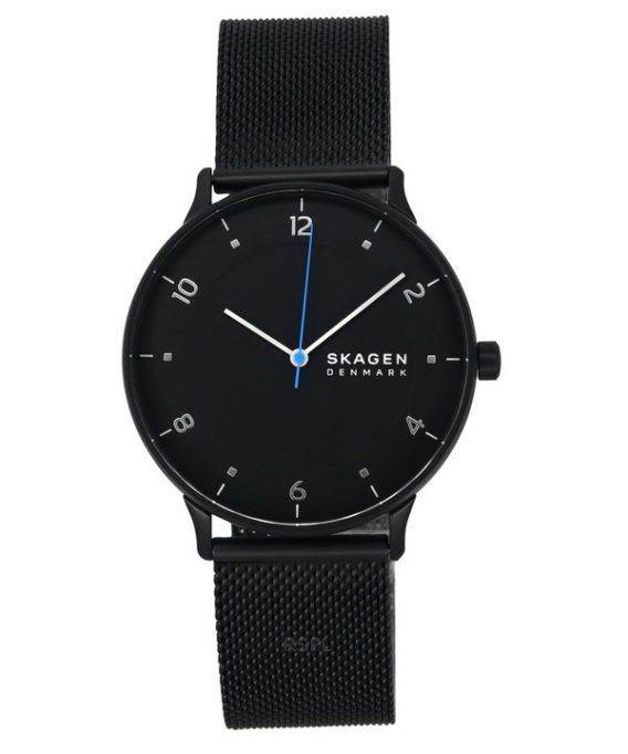 Skagen Riis Midnight Stainless Steel Black Dial Quartz SKW6886 Herreur