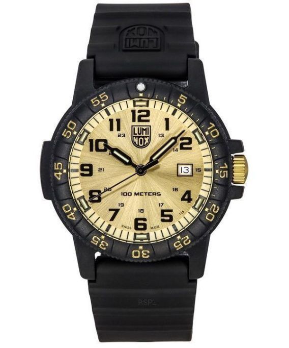 Luminox Sea Turtle Giant Plastic Rem Guldskive Swiss Quartz XS.0325.GP 100M herreur