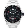 Gucci Dive Stainless Steel Black Dial Quartz Diver',s YA136221 200M herreur