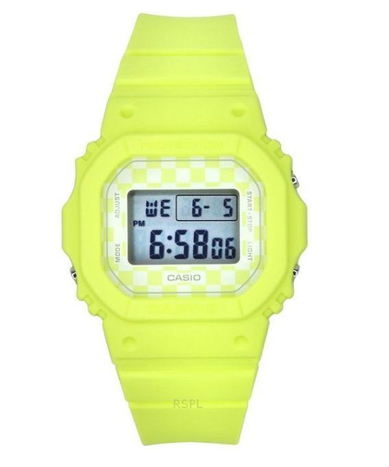 Casio Baby-G Skater Mode Digital Lysegrøn Resin Rem Quartz BGD-565GS-9 100M dameur