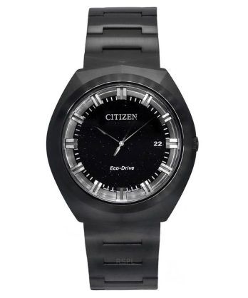 Citizen Eco-Drive 365 rustfrit stål sort skive BN1015-52E 100M herreur