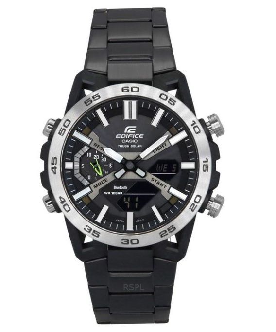 Casio Edifice Sospensione Analog Digital Smartphone Link Tough Solar ECB-2000DD-1A 100M herreur