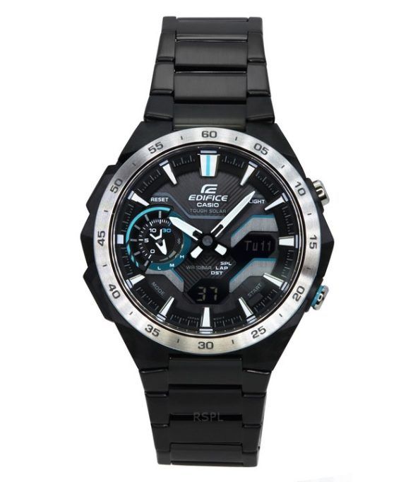 Casio Edifice Windflow Analog Digital Smartphone Link Black Dial Solar ECB-2200DD-1A 100M herreur