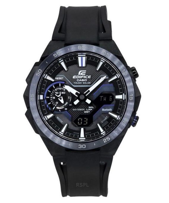 Casio Edifice Windflow Analog Digital Smartphone Link Black Dial Tough Solar ECB-2200PB-1A 100M herreur